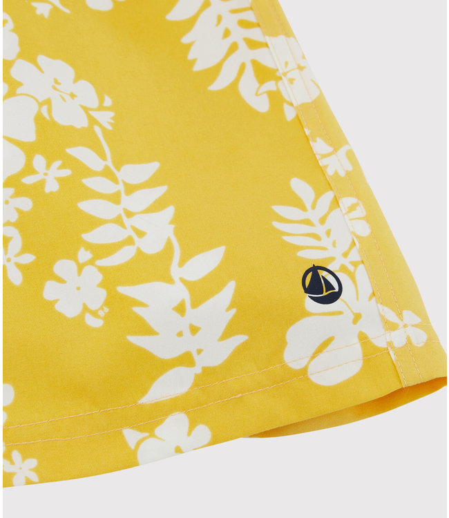 Petit Bateau Petit Bateau - BOYS' PRINTED RECYCLED SWIMMING TRUNKS