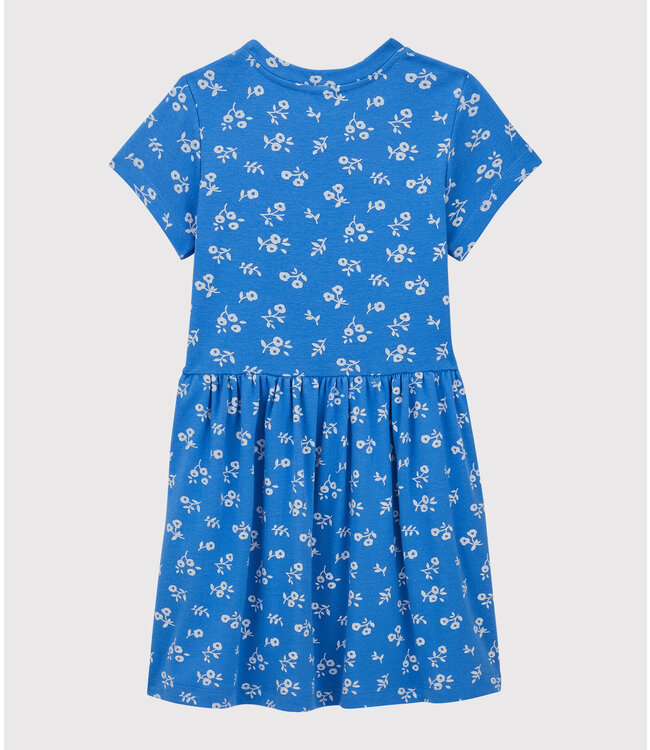 Petit Bateau Petit Bateau - GIRLS' SHORT-SLEEVED COTTON DRESS