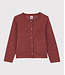 Petit Bateau Petit Bateau - GIRLS' TERRY CARDIGAN