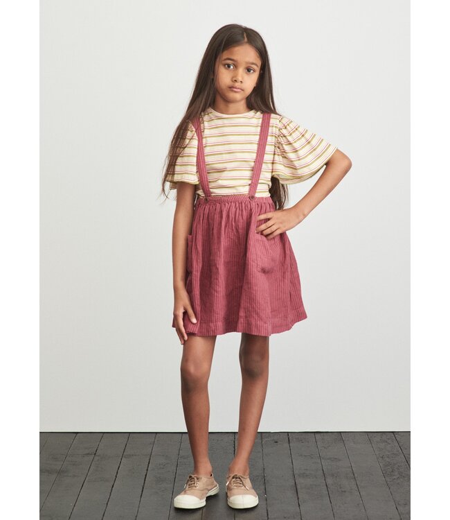 Caramel Caramel - ARALIA SKIRT - RASPBERRY STRIPE
