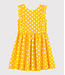 Petit Bateau Petit Bateau - GIRLS' SHORT-SLEEVED LINEN DRESS