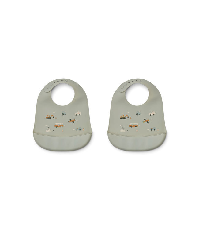 liewood Liewood - TILDA SILICONE BIB 2 PACK