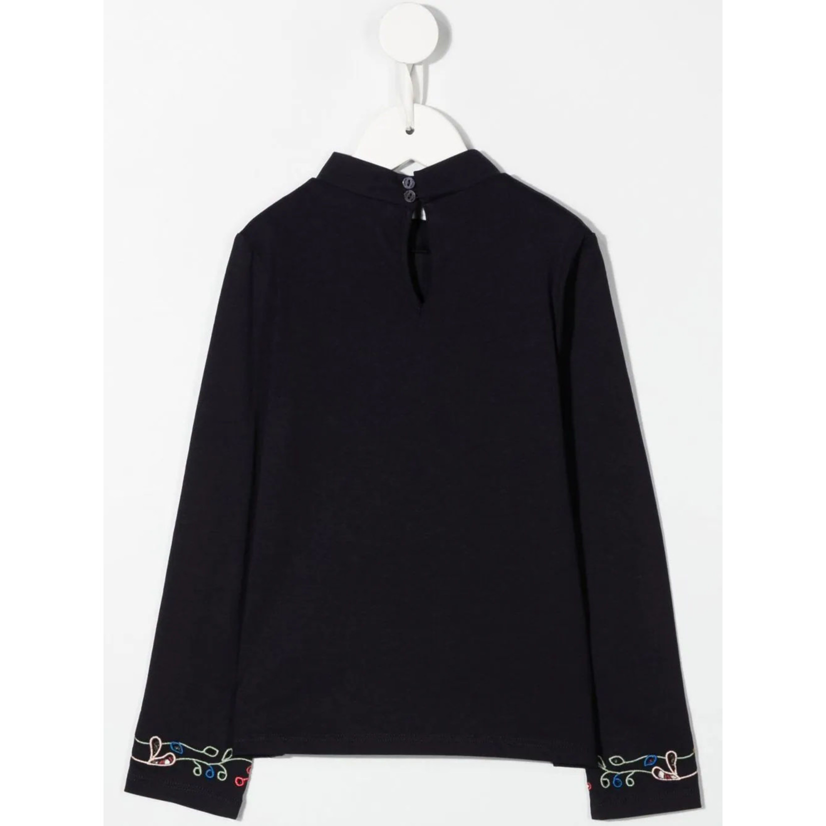 Chloe Chloe - floral-embroidered long-sleeve blouse