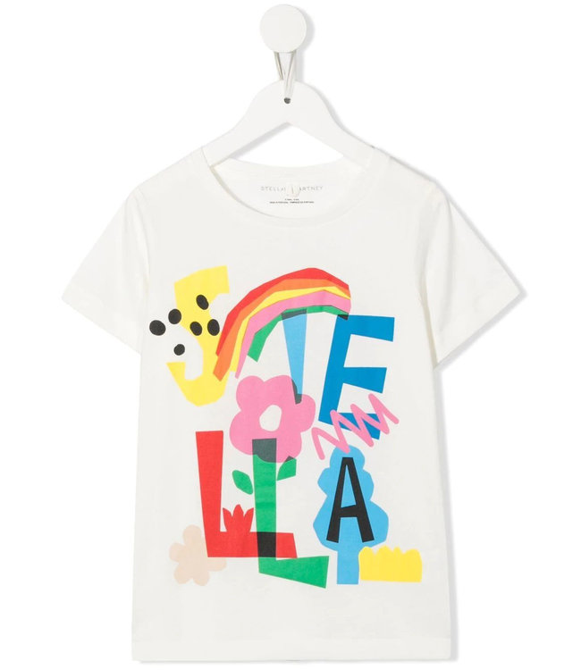 Stella McCartney Stella McCartney - graphic-print sustainable cotton T-shirt