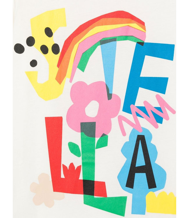 Stella McCartney Stella McCartney - graphic-print sustainable cotton T-shirt