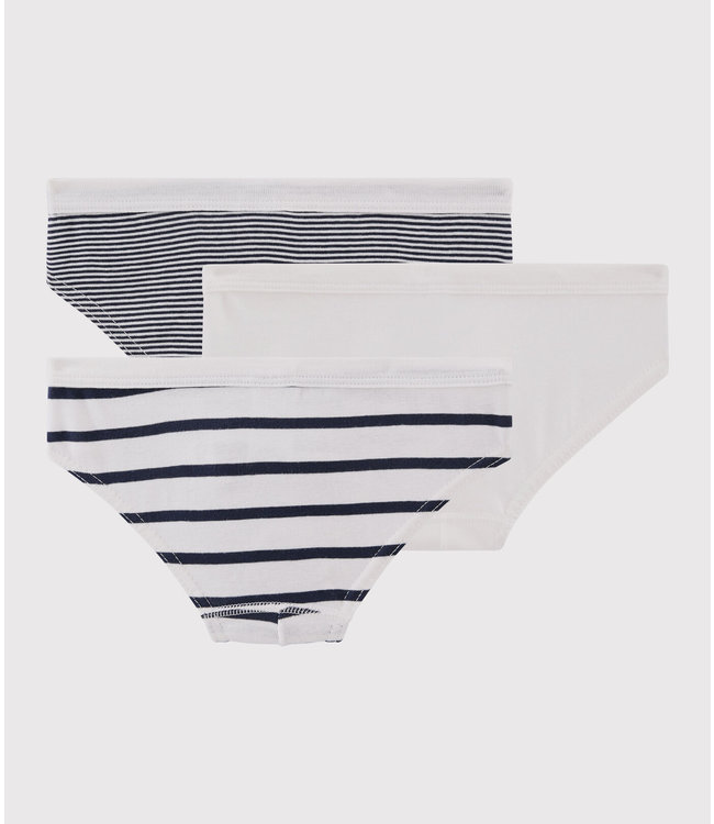 Petit Bateau Petit Bateau - BOYS' STRIPED BRIEFS - 3-PACK