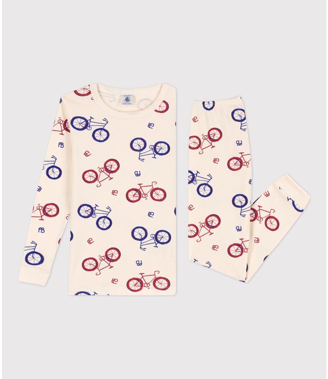 Petit Bateau Petit Bateau - BOYS' SNUGFIT COTTON PYJAMAS