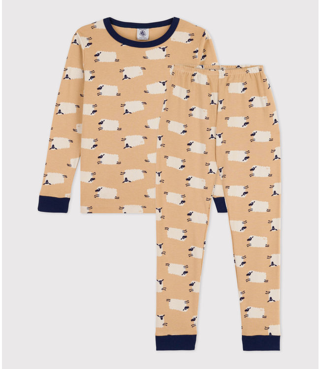 Petit Bateau Petit Bateau - BOYS' SNUGFIT COTTON PYJAMAS