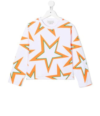 Stella McCartney Stella McCartney - star-print fleece sweatshirt