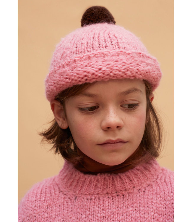Weekend House Weekend House - Pink wool hat