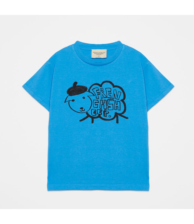 Weekend House Weekend House - Sheep blue t-shirt