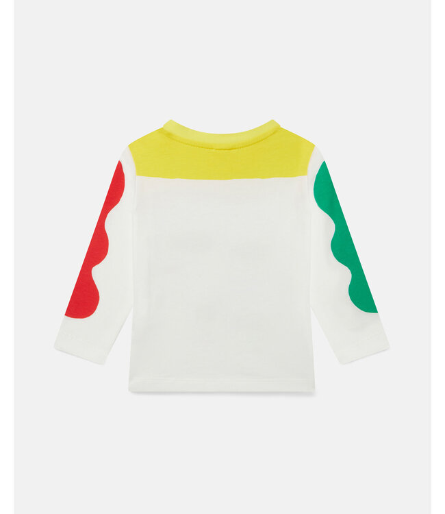 Stella McCartney Stella McCartney - Smile Face Print Cotton T‐Shirt