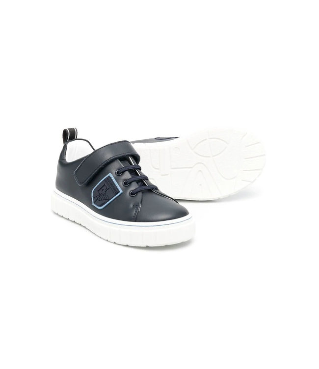Emporio Armani Emporio Armani - leather lo-top sneakers