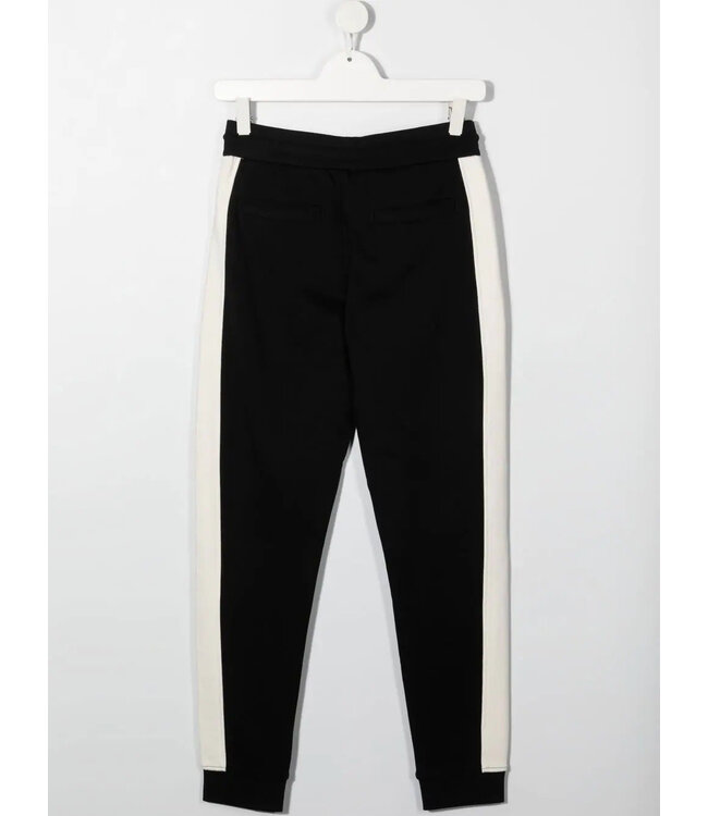 Emporio Armani Emporio Armani - side-stripe cotton trousers