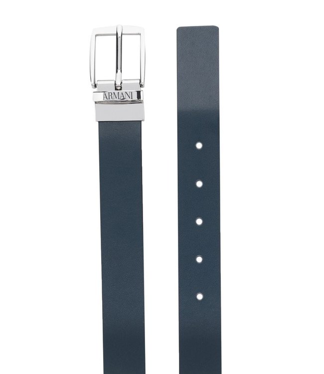 Emporio Armani Emporio Armani - faux-leather buckle belt