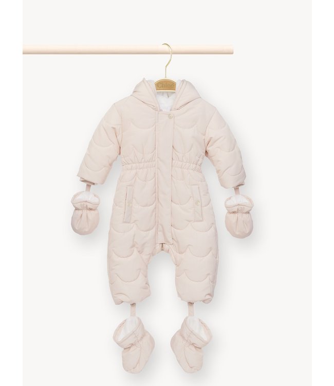 Chloe Chloe - baby puffer jumpsuit