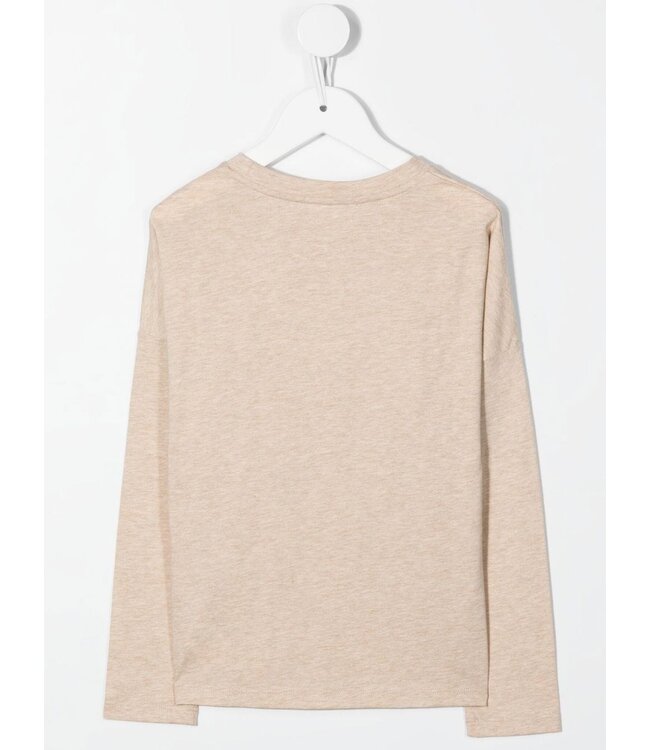 Chloe Chloe - logo-embroidered long-sleeve T-shirt