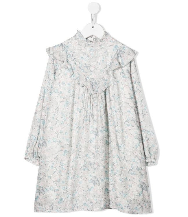 Chloe Chloe - floral ruffle long-sleeve dress