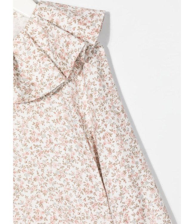 Il Gufo IL GUFO - floral-print ruffle-collar blouse