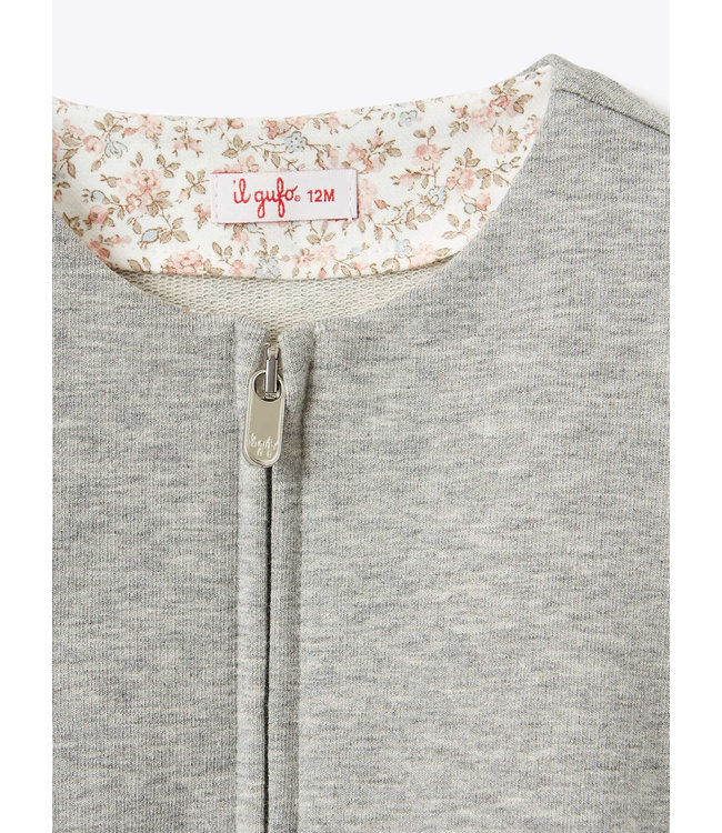 Il Gufo IL GUFO - Baby girls' fleece jacket