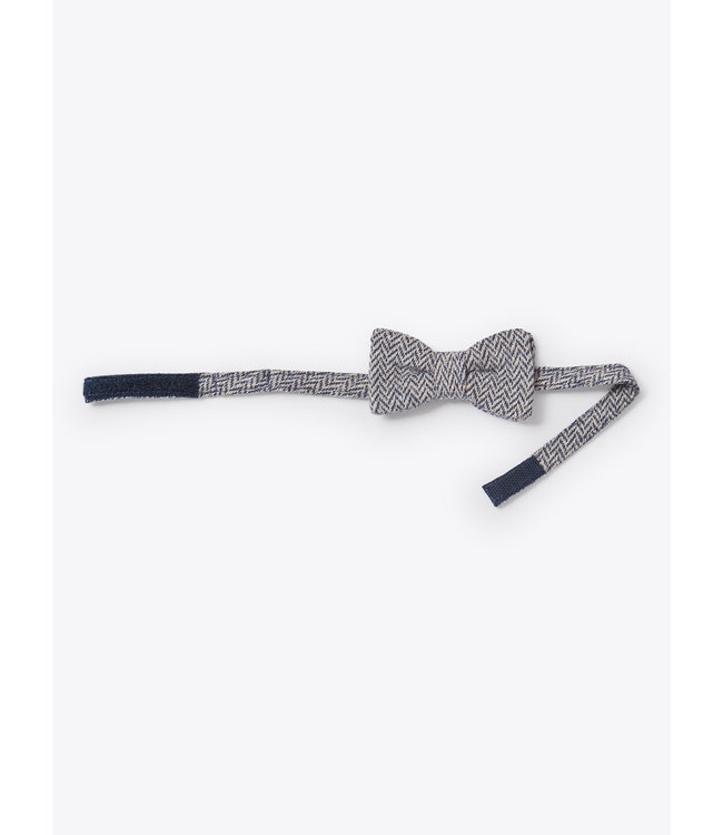 Il Gufo IL GUFO - Herringbone cotton bow tie