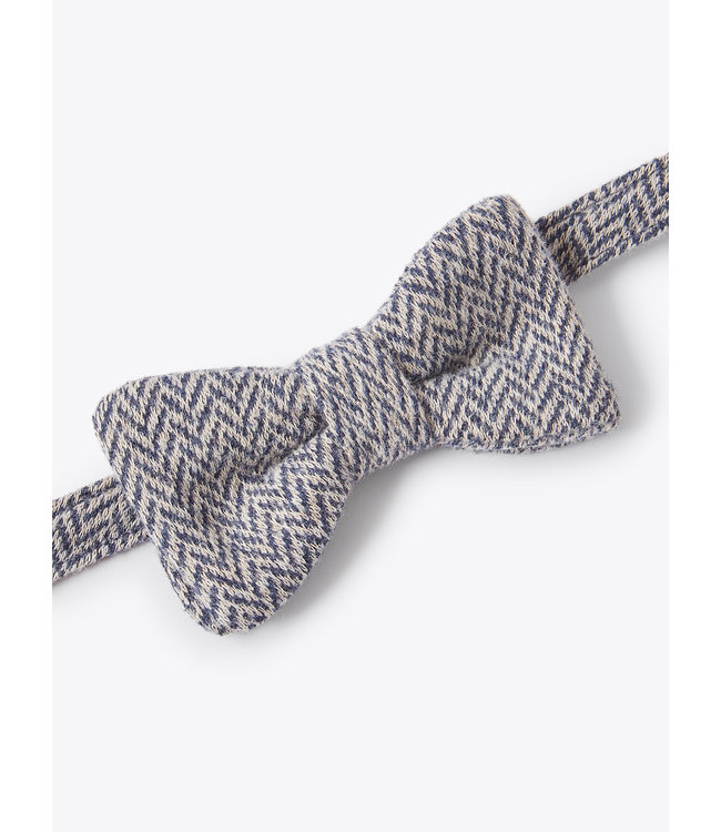 Il Gufo IL GUFO - Herringbone cotton bow tie