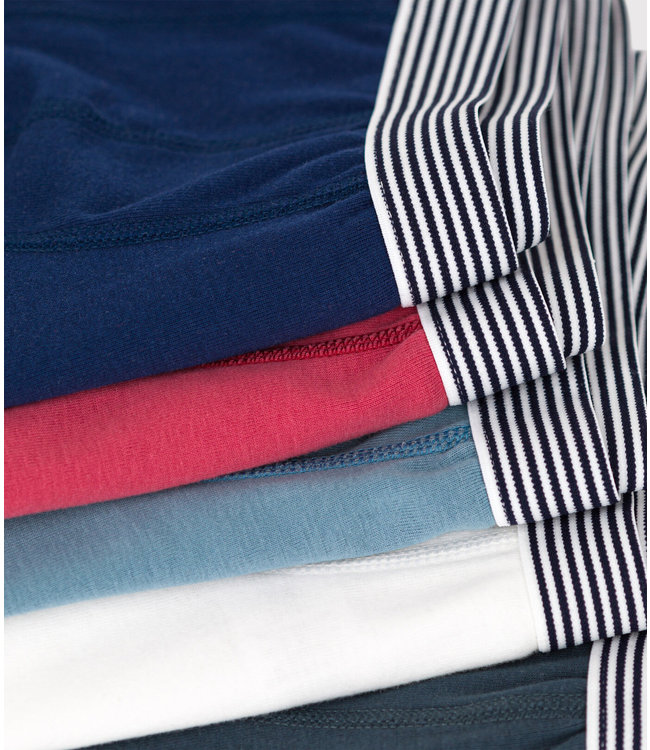 Petit Bateau Petit Bateau - BOYS' COTTON BOXER SHORTS - 5-PACK