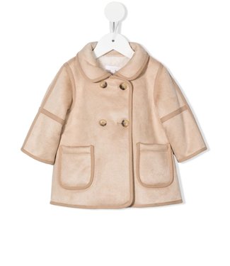 Chloe Chloe - collared double-breasted coat