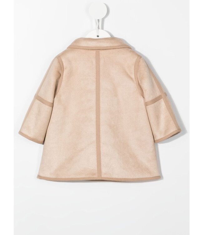 Chloe Chloe - collared double-breasted coat