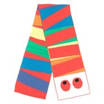 Stella McCartney Stella McCartney - knitted colour-block scarf