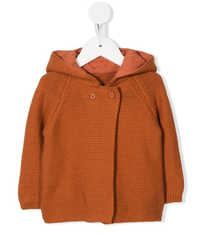 Stella McCartney Stella McCartney - chunky-knit hooded jacket