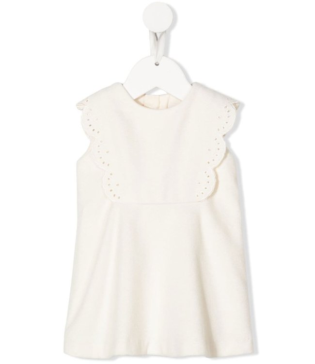 Chloe Chloe - scallop-trim shift dress