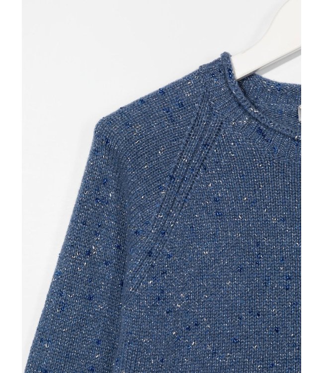 Il Gufo IL GUFO - metallic-threading raglan jumper