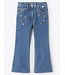 Il Gufo IL GUFO - Flare jeans with bead decorations