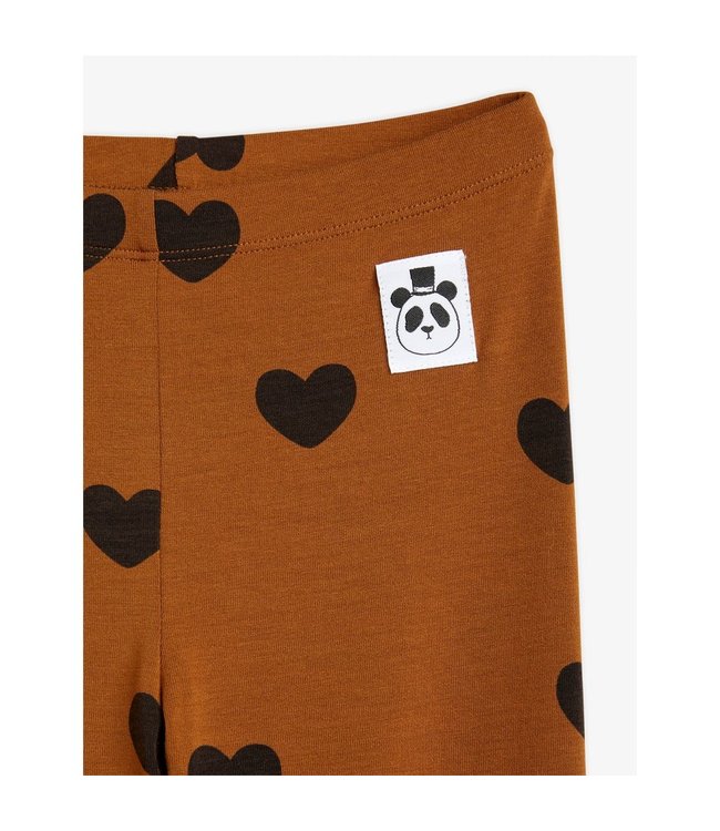 Mini Rodini Mini Rodini - 2-PACK BASIC HEARTS LEGGINGS