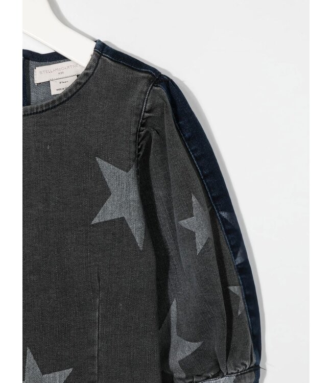 Stella McCartney Stella McCartney - star-print denim shirt