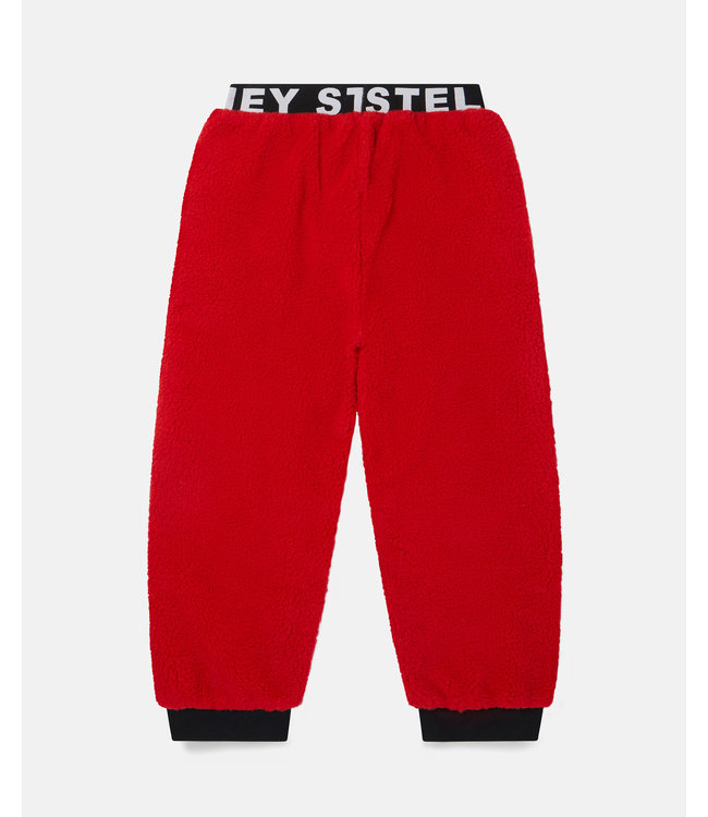 Stella McCartney Stella McCartney - Teddy Fleece Logo Joggers