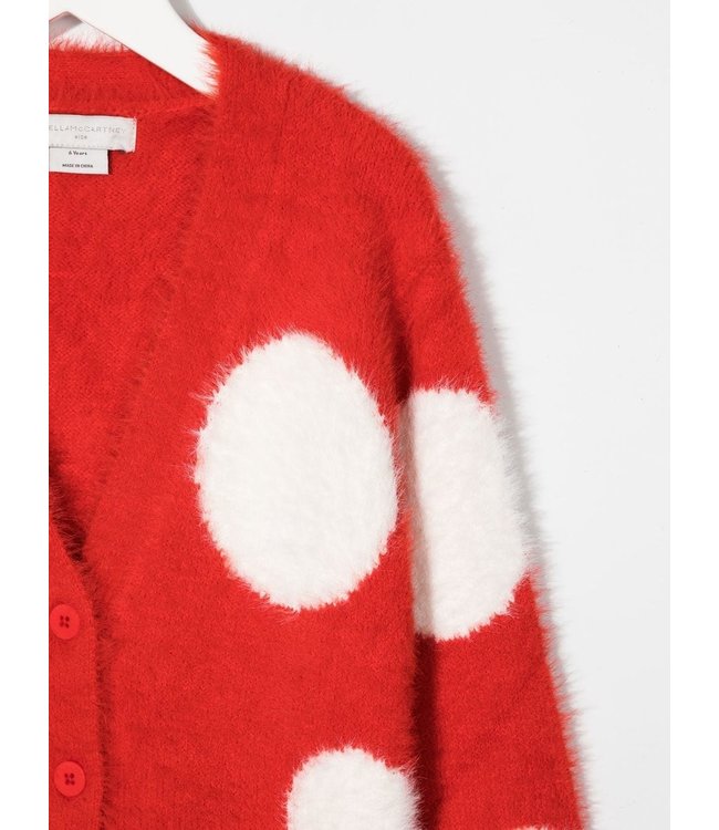 Stella McCartney Stella McCartney - polka-dot knit cardigan