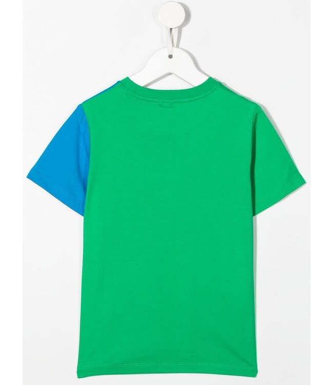 Stella McCartney Stella McCartney - colour-block logo T-shirt