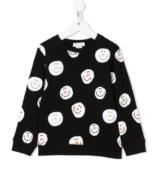 Stella McCartney Stella McCartney - snowman print sustainable sweatshirt