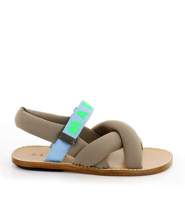 Marni Marni - TEEN cross-strap sandals