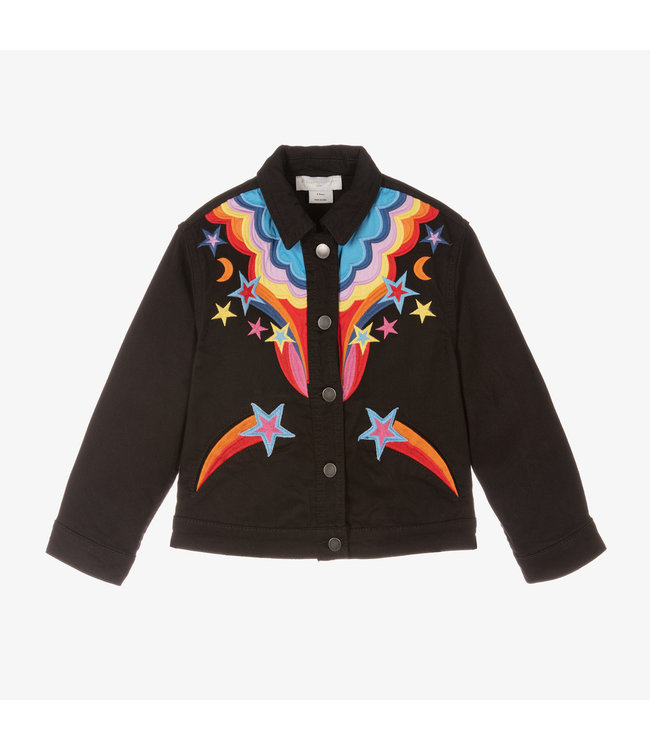 Stella McCartney Stella McCartney - Girls Embroidered Denim Jacket