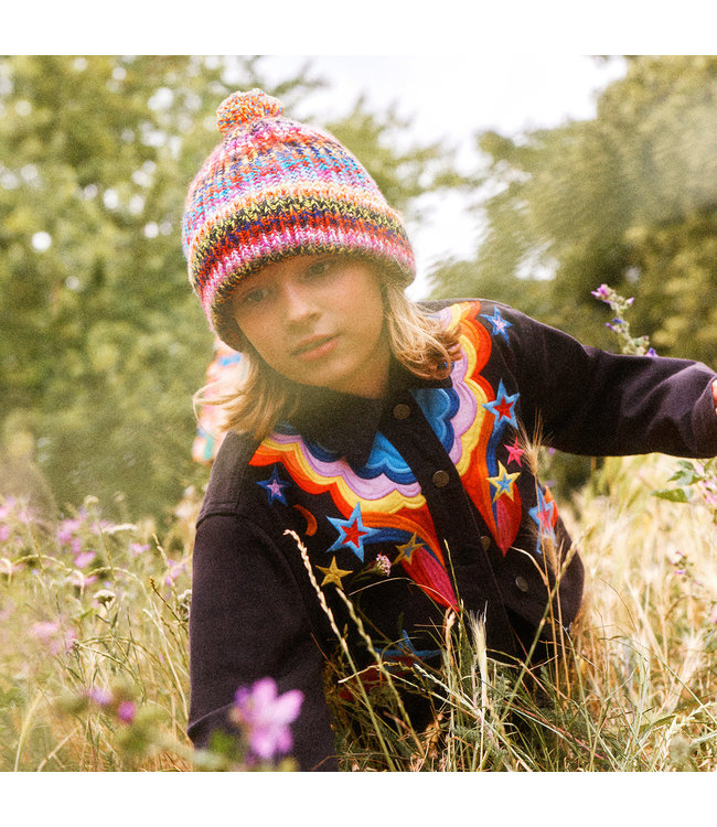 Stella McCartney Stella McCartney - Girls Embroidered Denim Jacket