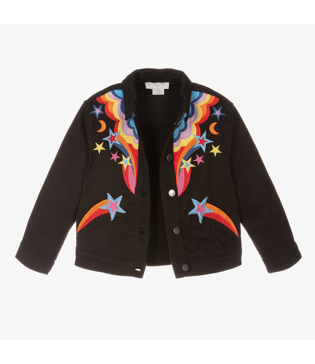 Stella McCartney Stella McCartney - Girls Embroidered Denim Jacket