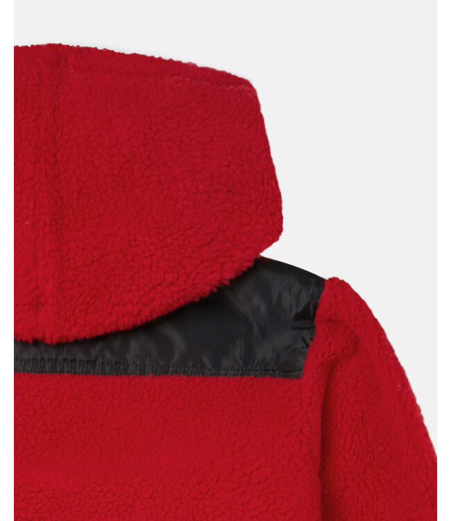 Stella McCartney Stella McCartney - Logo Zip Teddy Fleece Hoodie