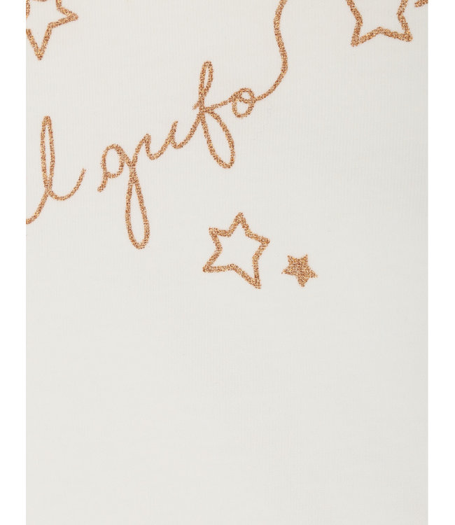 Il Gufo IL GUFO - glitter logo-print T-shirt