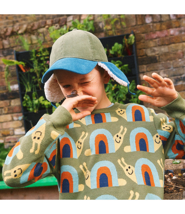 Stella McCartney Stella McCartney - Boys Green Snail Sweater