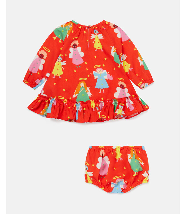Stella McCartney Stella McCartney - Christmas Angel Print Dress and Bloomers
