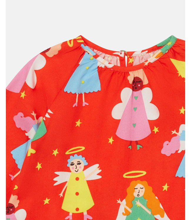 Stella McCartney Stella McCartney - Christmas Angel Print Dress and Bloomers