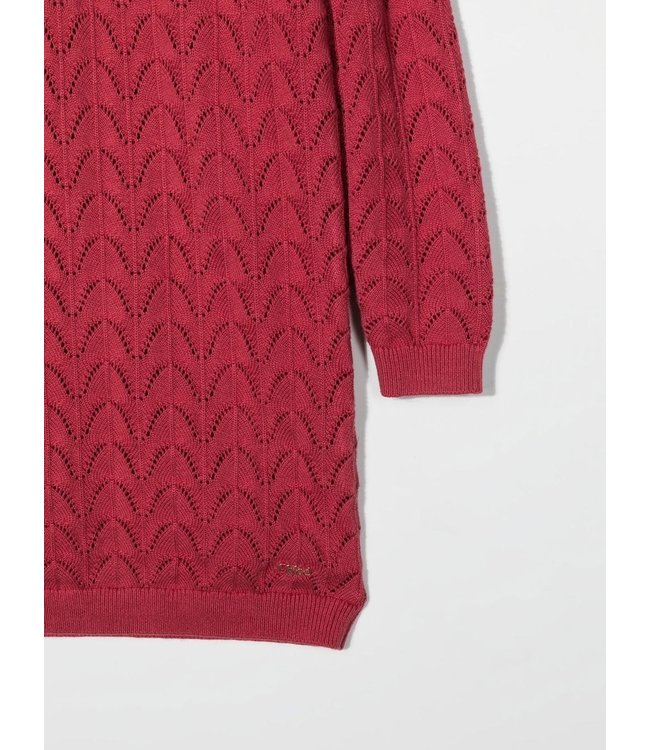 Chloe Chloe - long-sleeve knitted dress